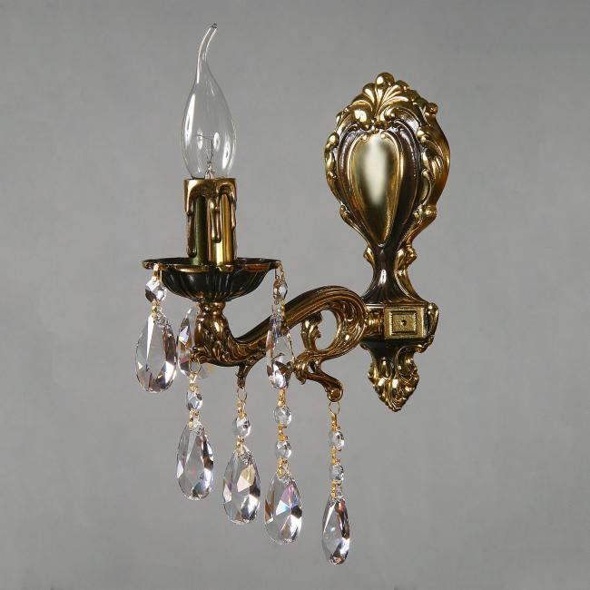 2128/1 PB Tear Drop Настенное бра Ambiente Leon 2128/1 PB Tear drop