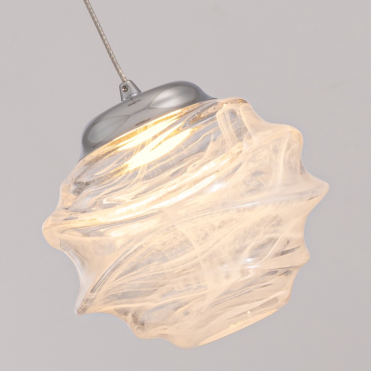 MD25030003-1A chrome/clear Светильник подвесной Delight Collection MD25030003 MD25030003-1A chrome/clear