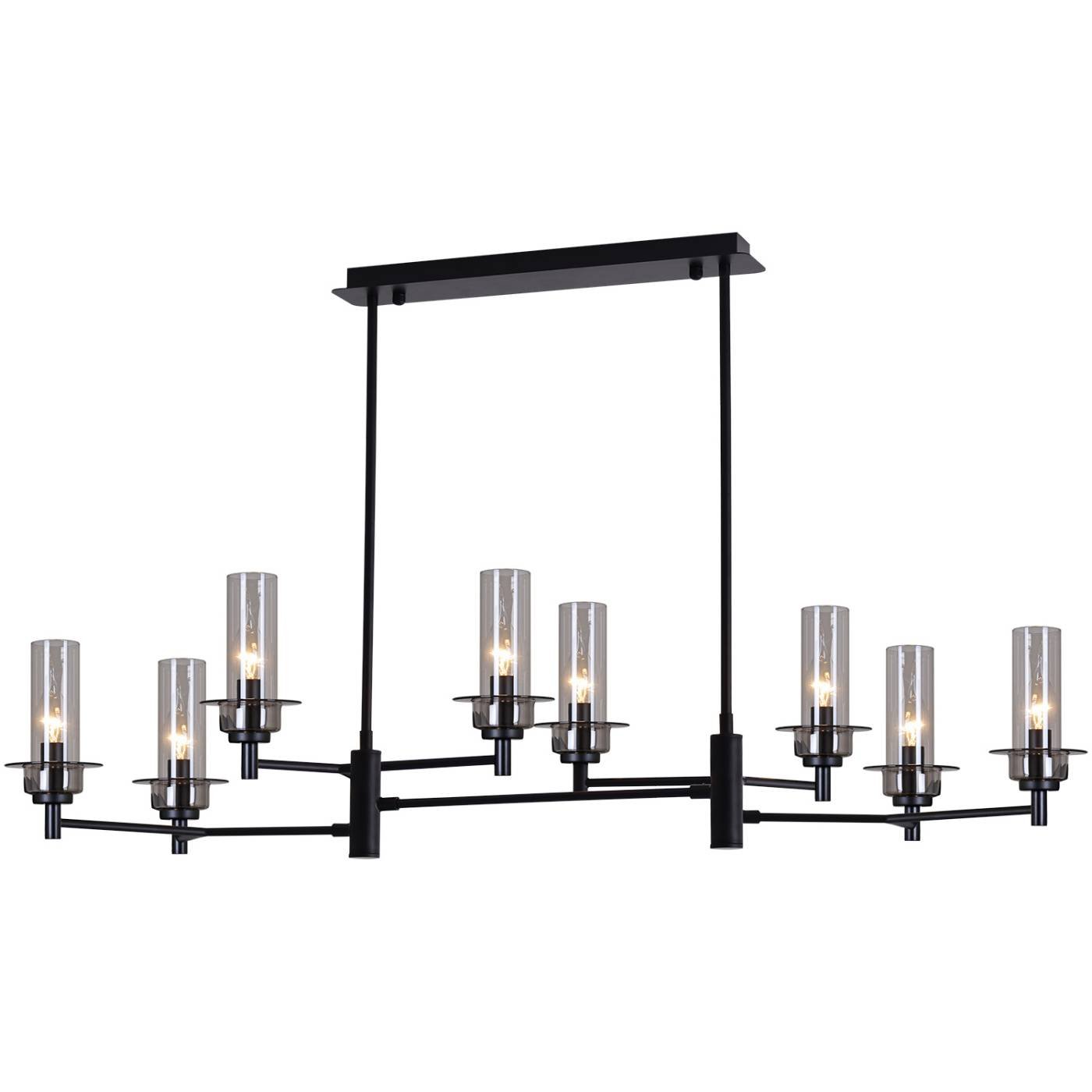 Люстра на штанге ILLUMICO IL2216-8RLS-24 HIGHBALL