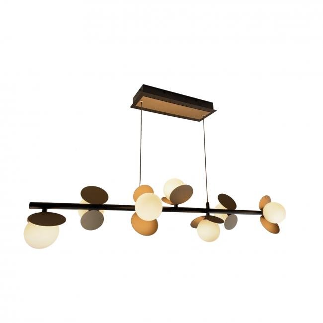 Светильник подвесной ILedex Savage C4644-7 MBK+SGD