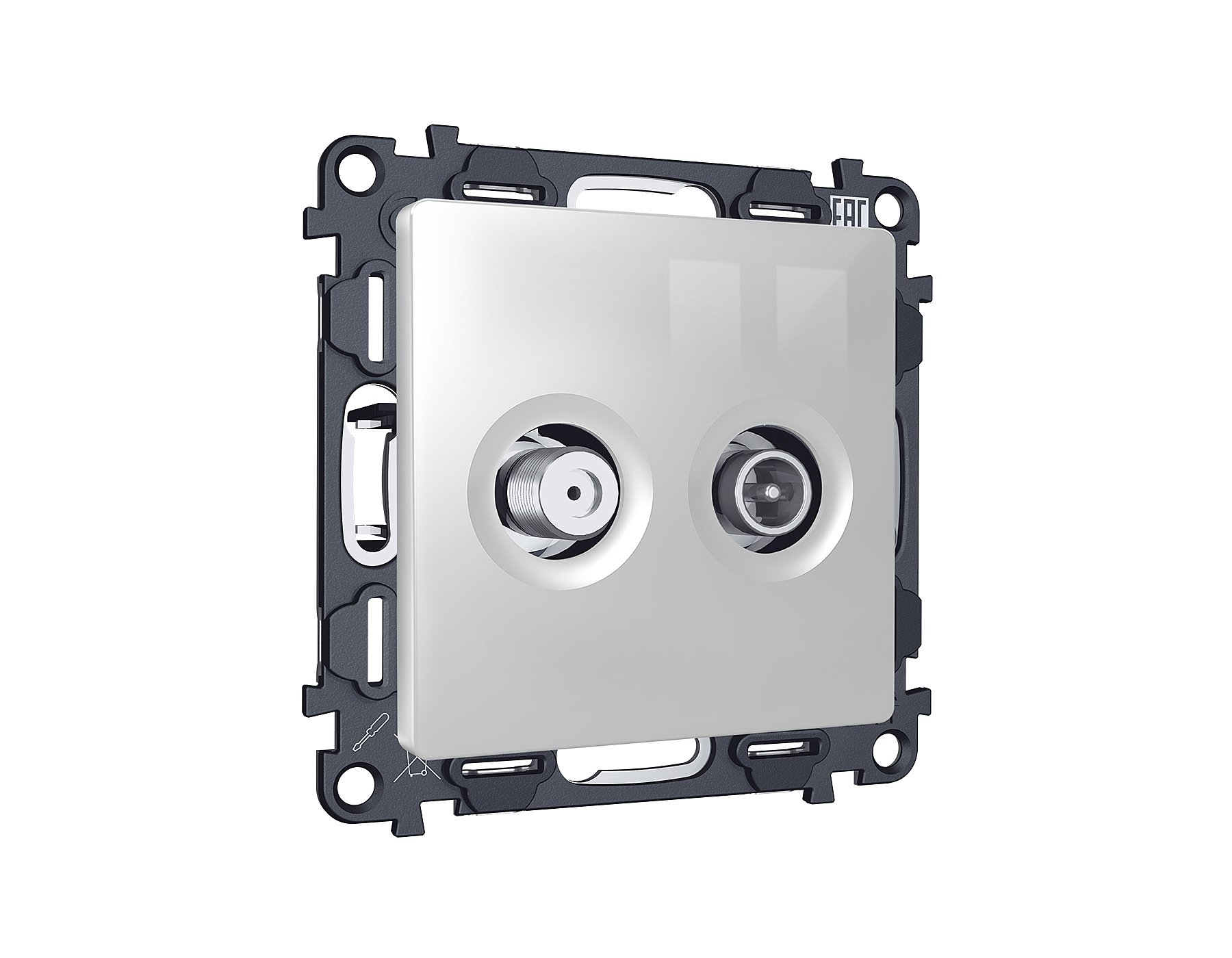 MA413310 Розетка Ambrella Volt ALFA MA413310