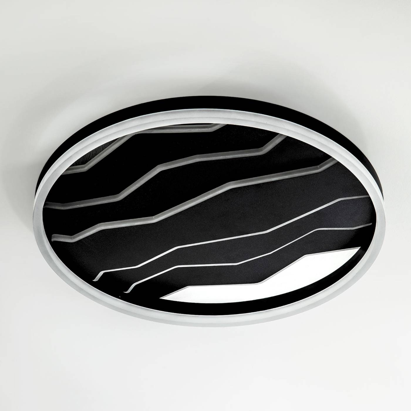 L1055-500 BK Потолочная люстра L LED4U L1055-500 BK