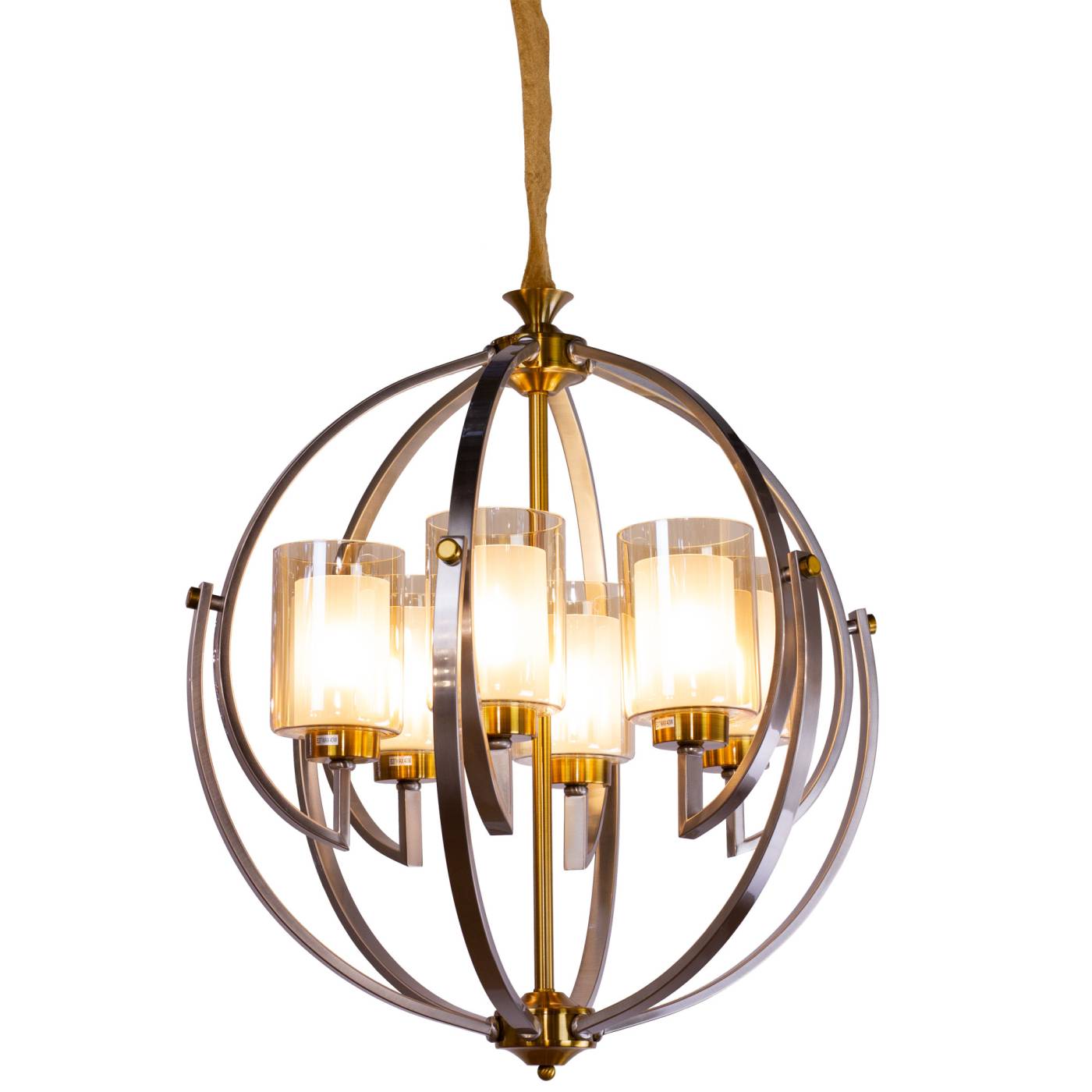 Подвесная люстра AM Group Am372 AM372 SP6 GAB+SN