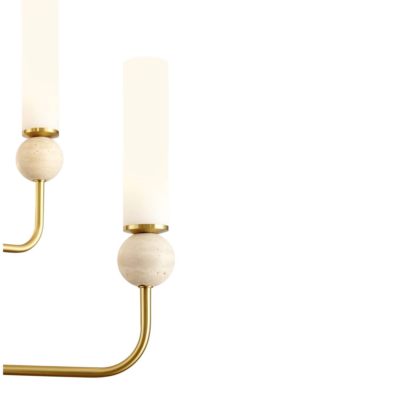 FR5482CL-06BS1 Люстра на штанге Freya Sunspot FR5482CL-06BS1