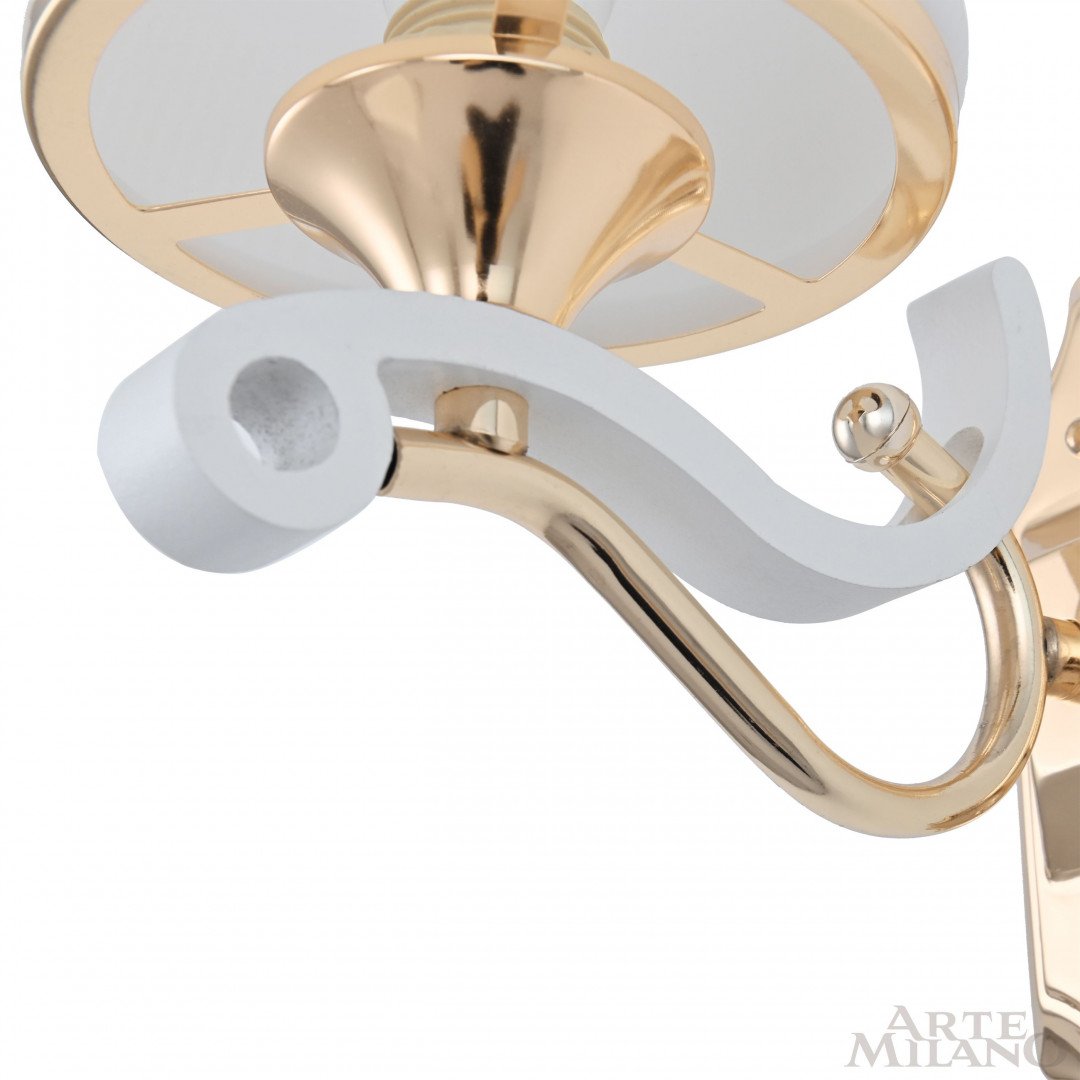 303987/1W Wh/Gd Настенное бра Arte Milano Florentia-3987 303987/1W Wh/Gd