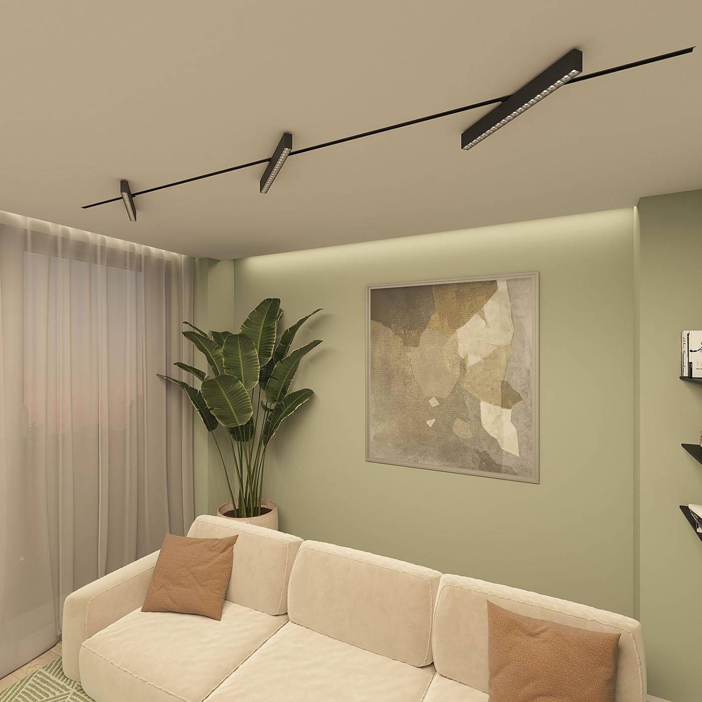 Трековый светильник Denkirs Edder DK6644-BK