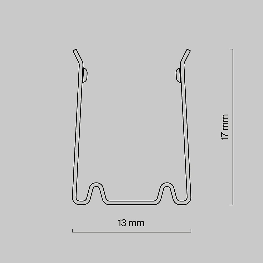 432010 Гибкий профиль для гибкого неона 17x12 мм (алюминий, 2x0,5м) Maytoni Изгиб поперек оптической оси 432010