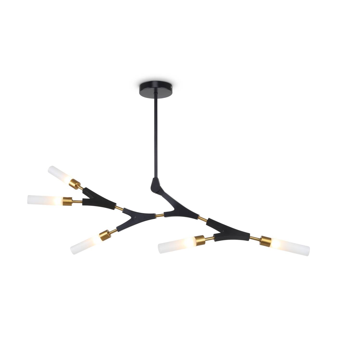 Люстра на штанге Crown Freya FR5213PL-05B