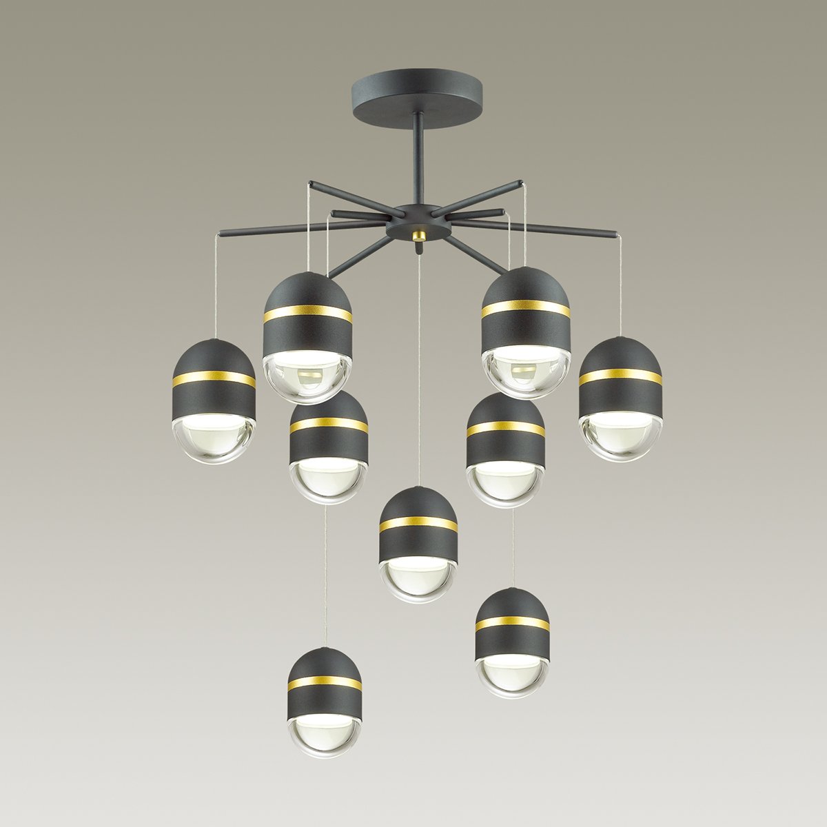 Потолочная люстра Odeon Light Minion 4118/45CL