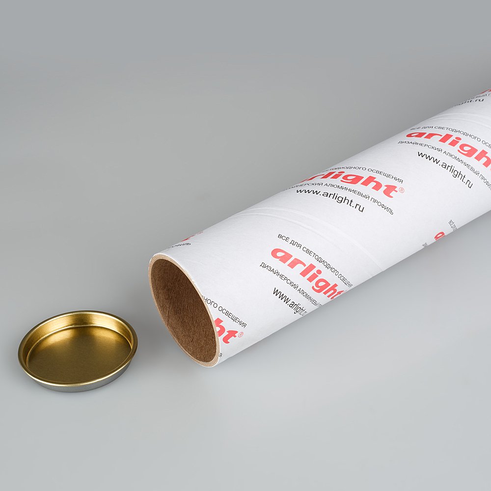 021959 Круглый картонный тубус для упаковки алюминиевого профиля Arlight 021959