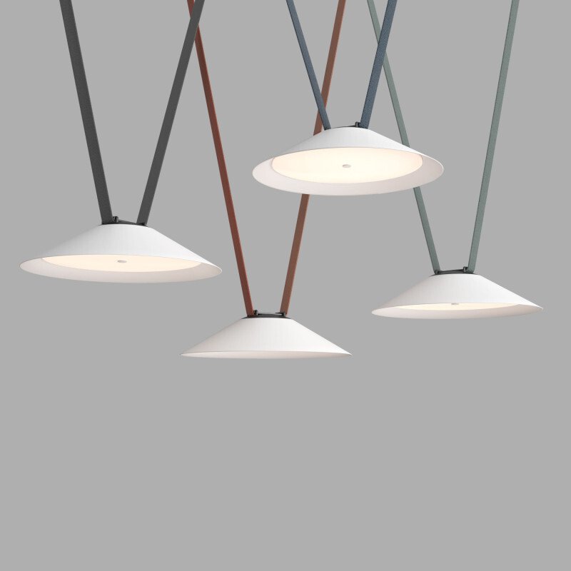 DK5564-WH+BK Cветильник для трека-ремня Denkirs Belty Flow DK5564-WH+BK