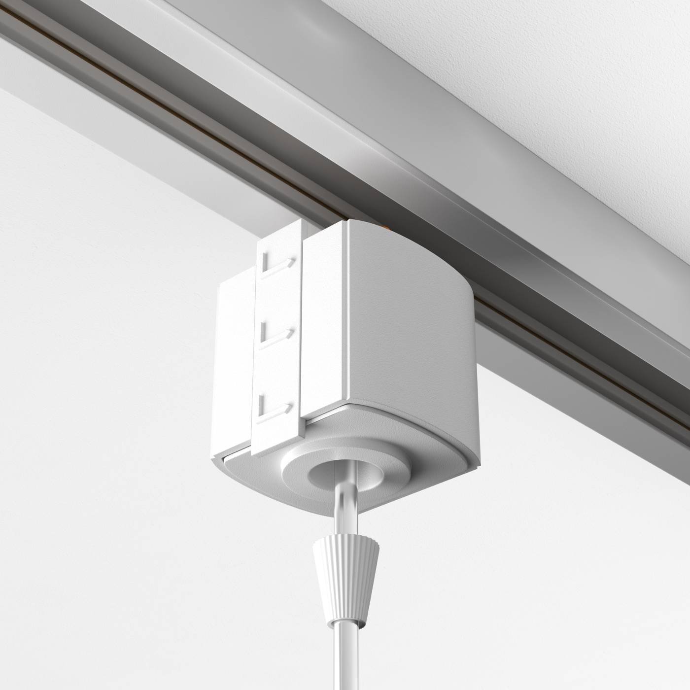 TRA010-1-A-W Коннектор для трека Maytoni Accessories for tracks Unity TRA010-1-A-W