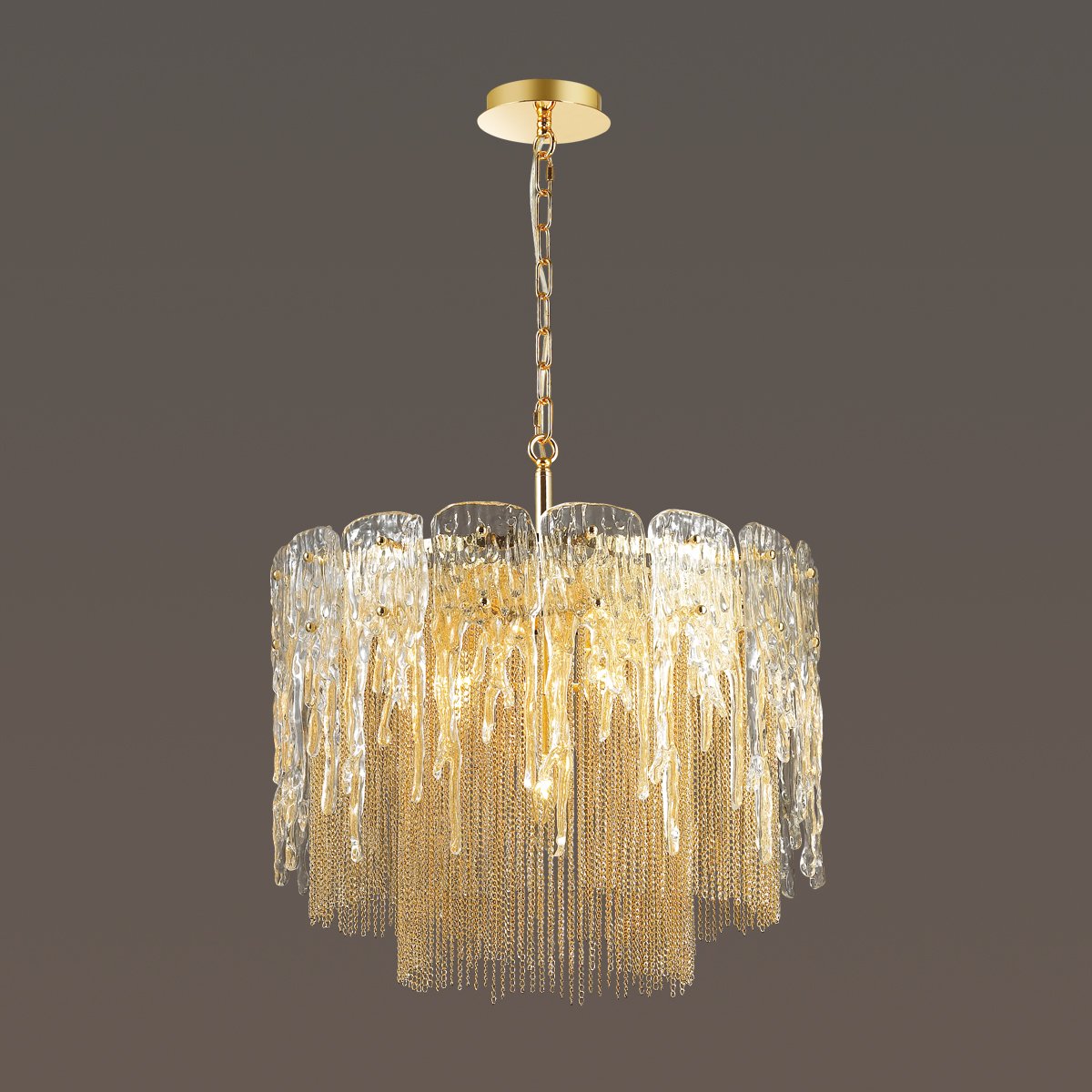 4634/6 Подвесная хрустальная люстра Brita Odeon Light 4634/6