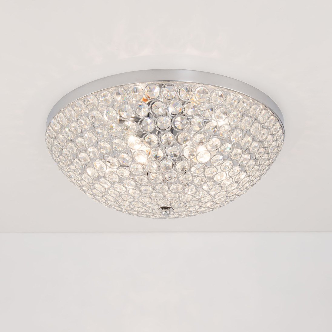 Потолочная хрустальная люстра Citilux Шарм CL316161