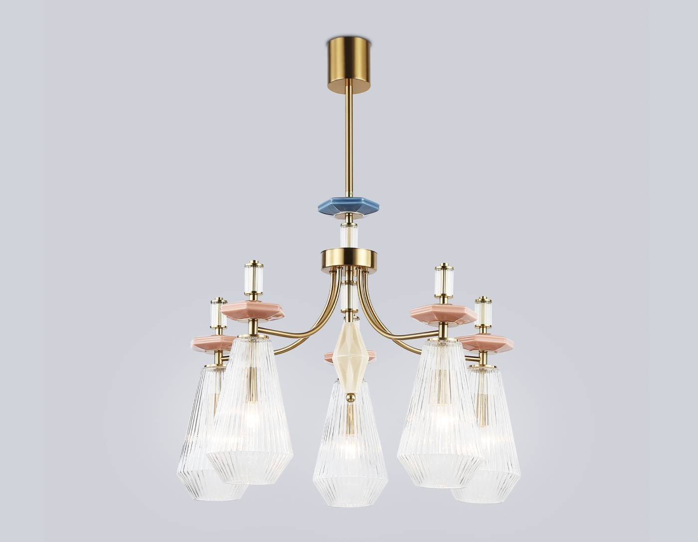 LH53183 Люстра на штанге Ceramo Modern Ambrella LH53183