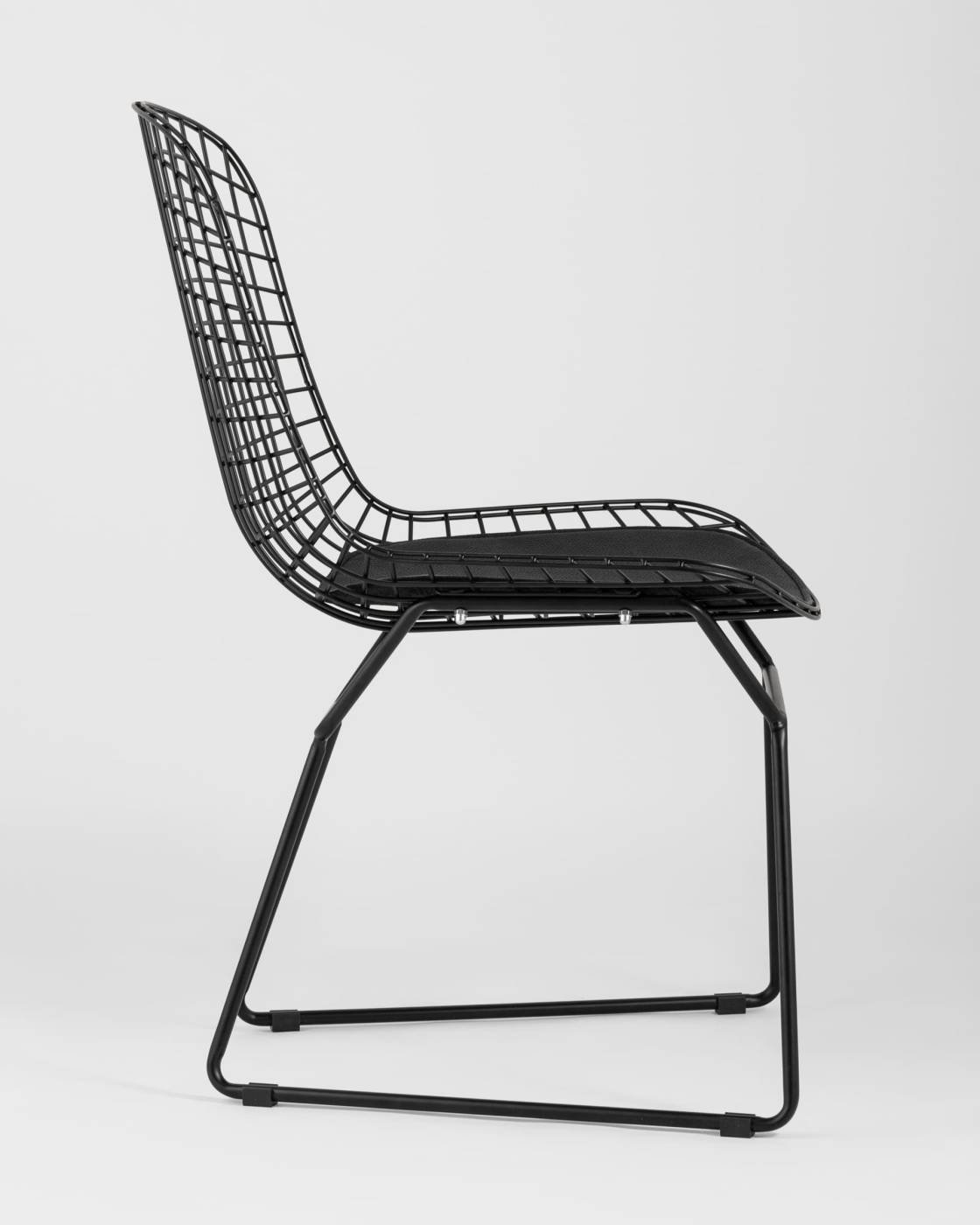 Комплект стульев Stool Group Bertoia BTY-18-P6 BL/BL X4