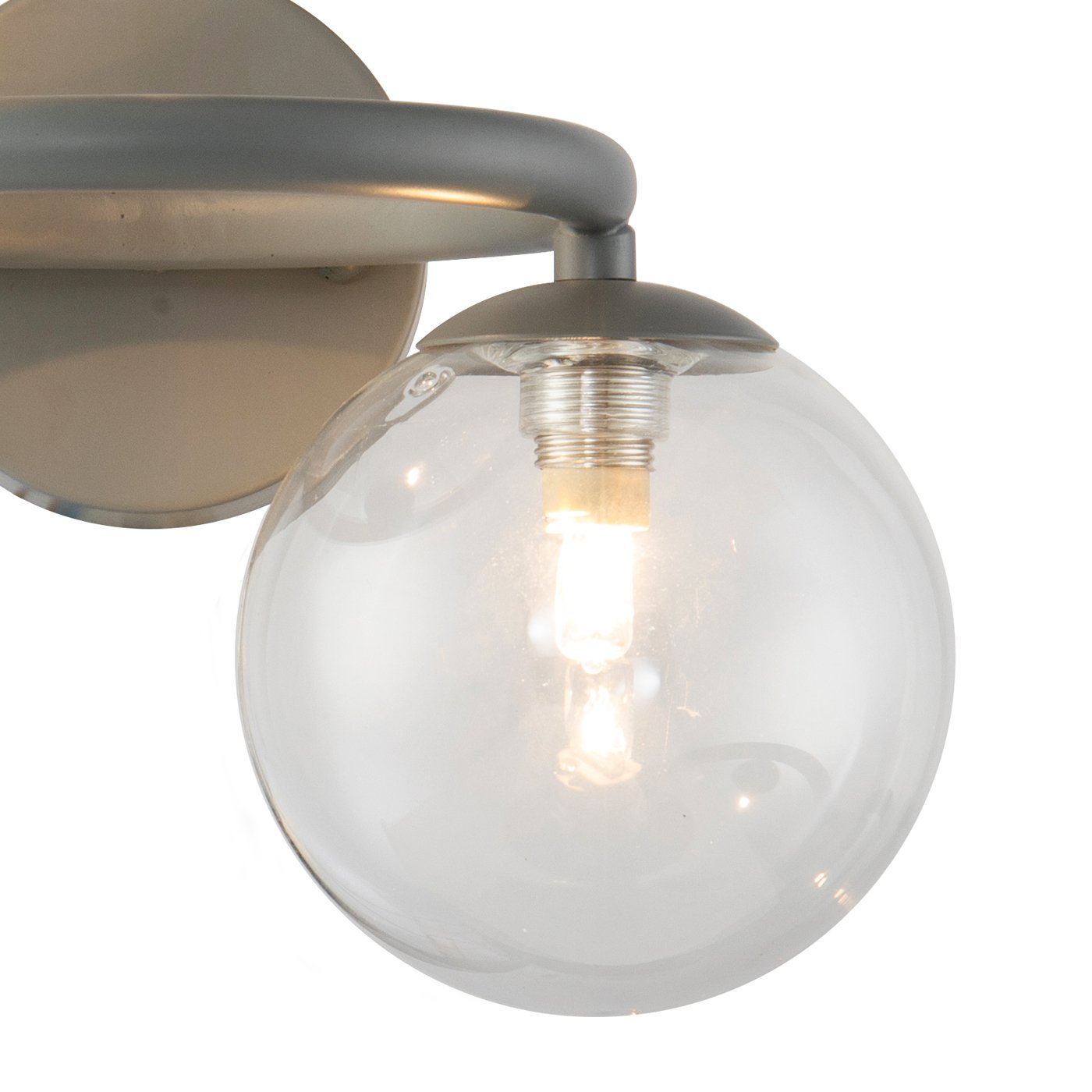 KG1202W-2 grey/clear Настенное бра Delight Collection Wendt KG1202W-2 grey/clear
