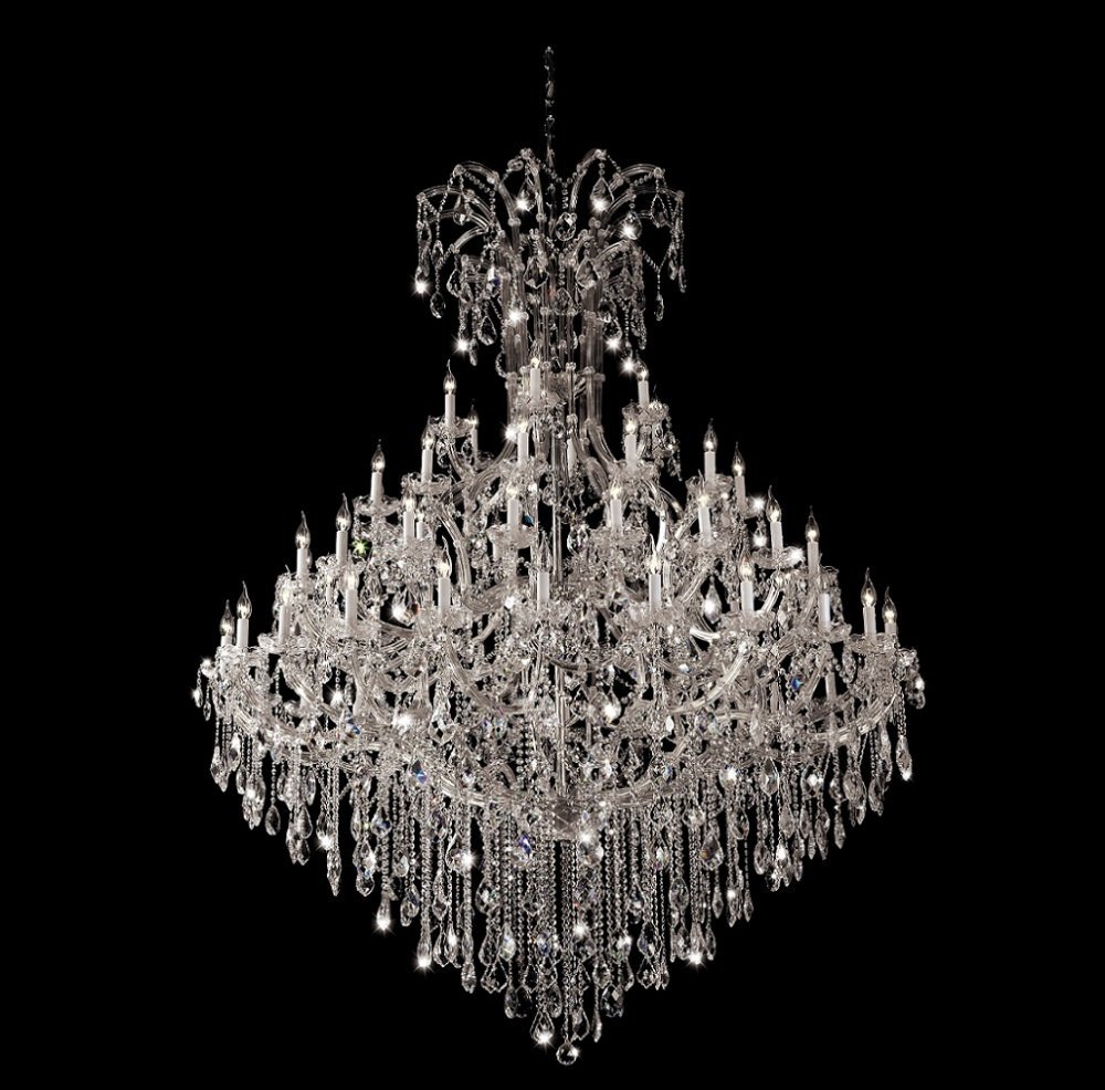 DIVA SP60 CHROME Подвесная хрустальная люстра Diva Crystal Lux DIVA SP60 CHROME