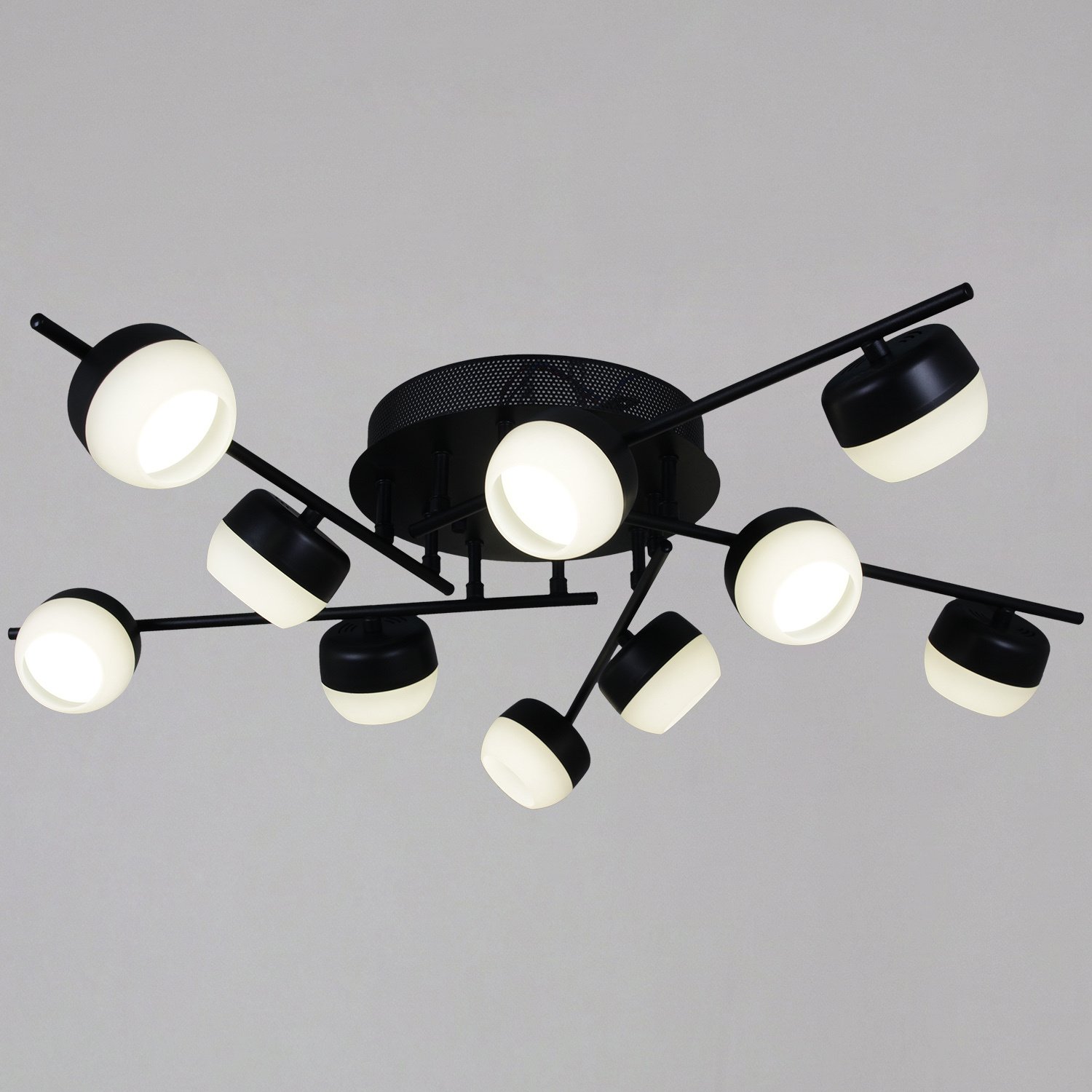 11590-0.3-10 Black Потолочная люстра Reluce 11590-0.3-10 Black