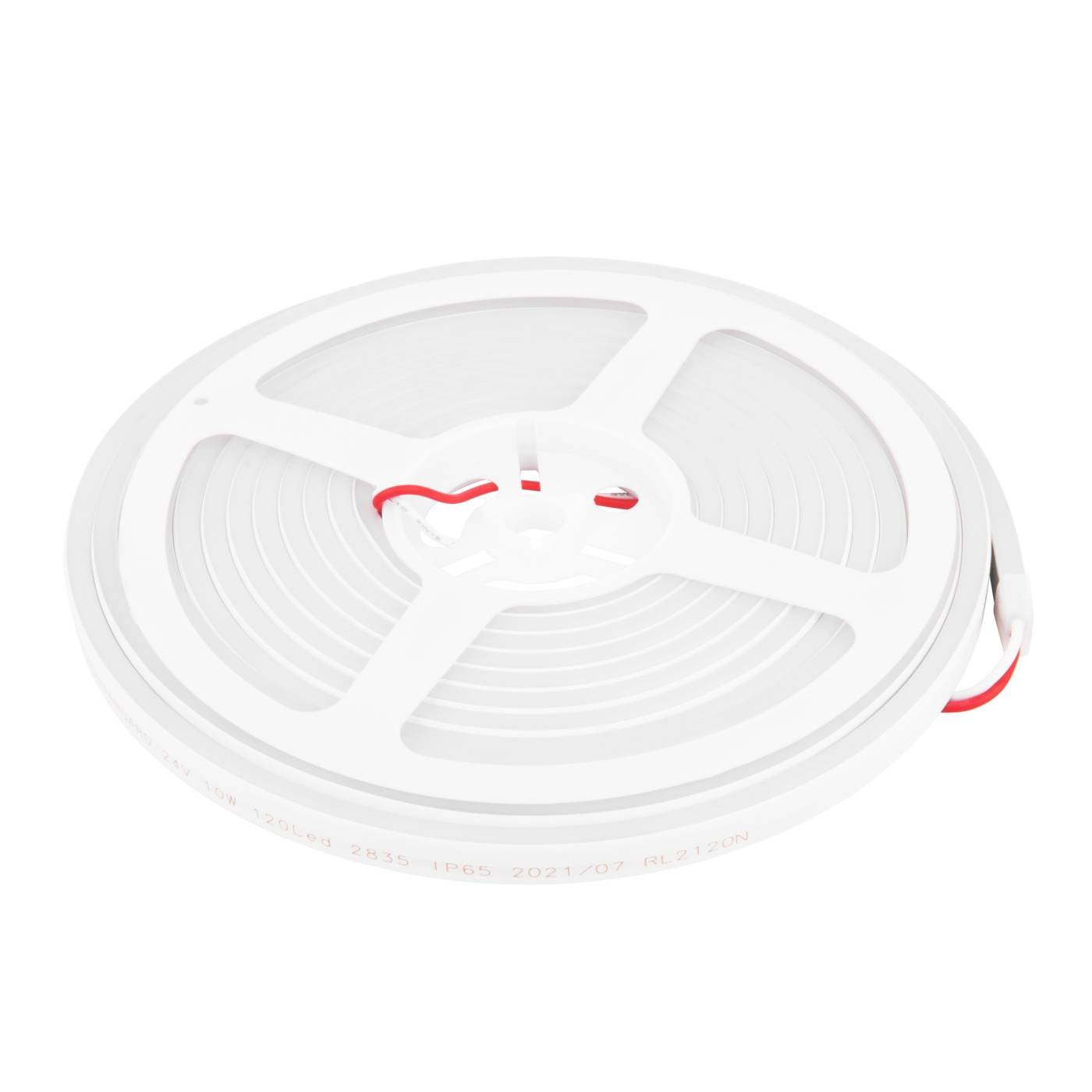 Светодиодный шнур Elektrostandard Гибкий неон 120Led 10W IP65 6500K с боковым свечением холодный белый, 5 м (24V 10W 120Led 2835 IP65) a056260