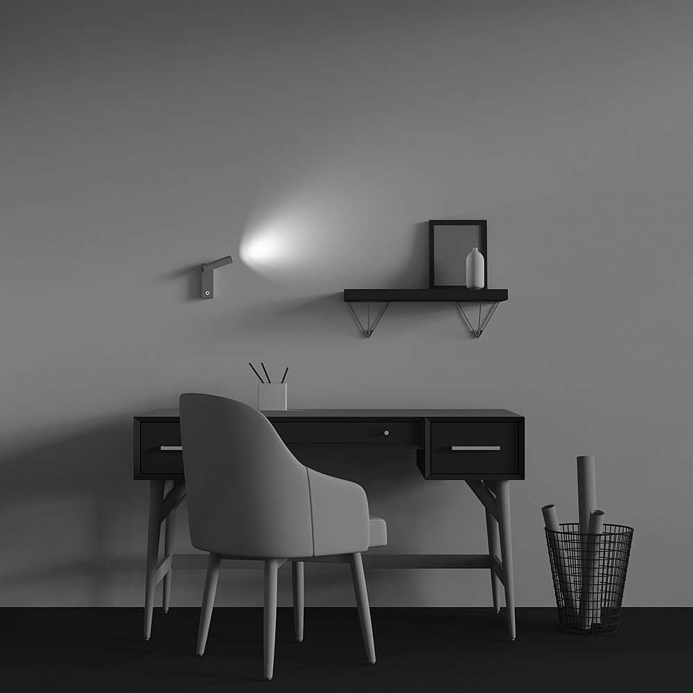 C077WL-L3W3K Настенный светильник Maytoni Twist C077WL-L3W3K