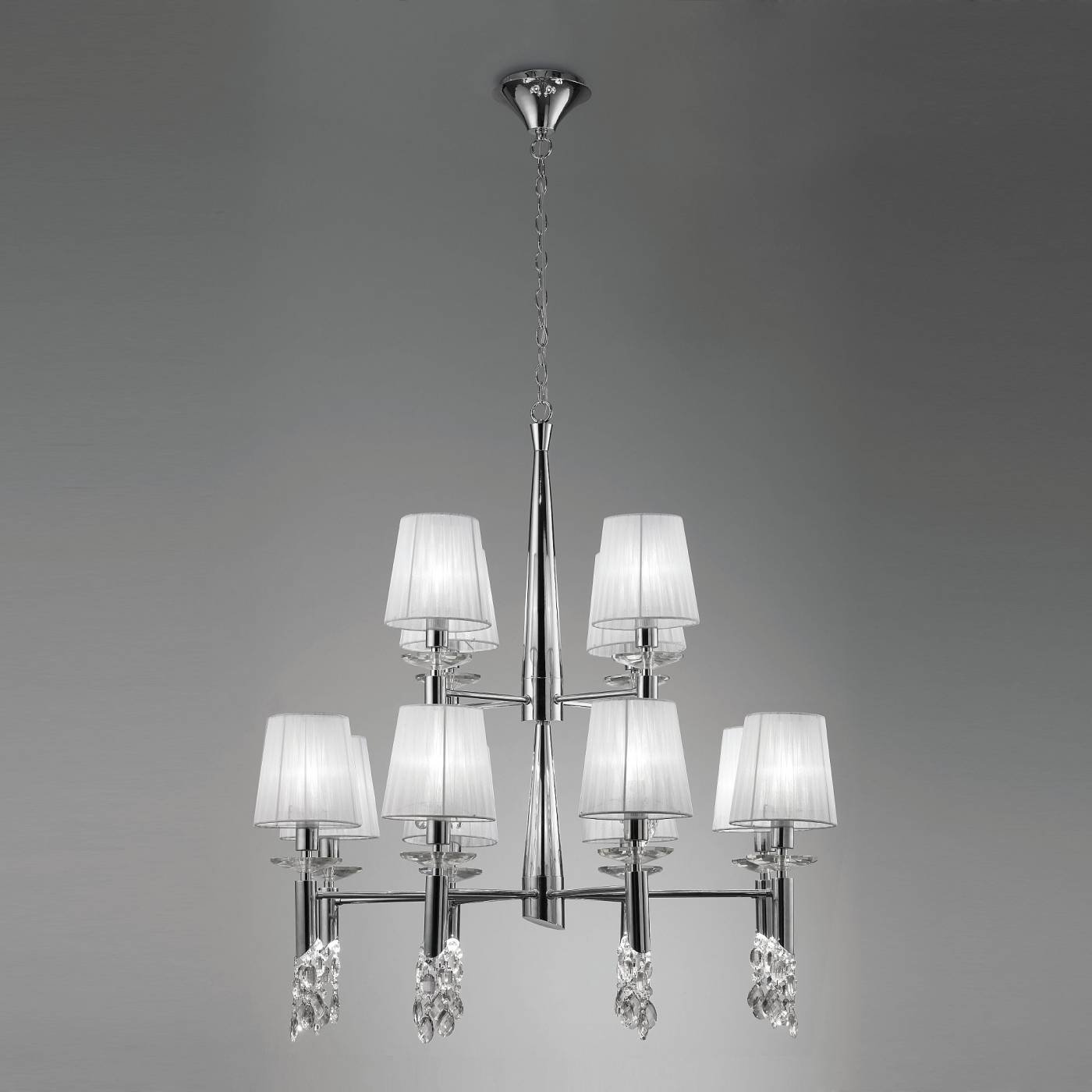 3850 Люстра многоярусная Tiffany 3850 Mantra