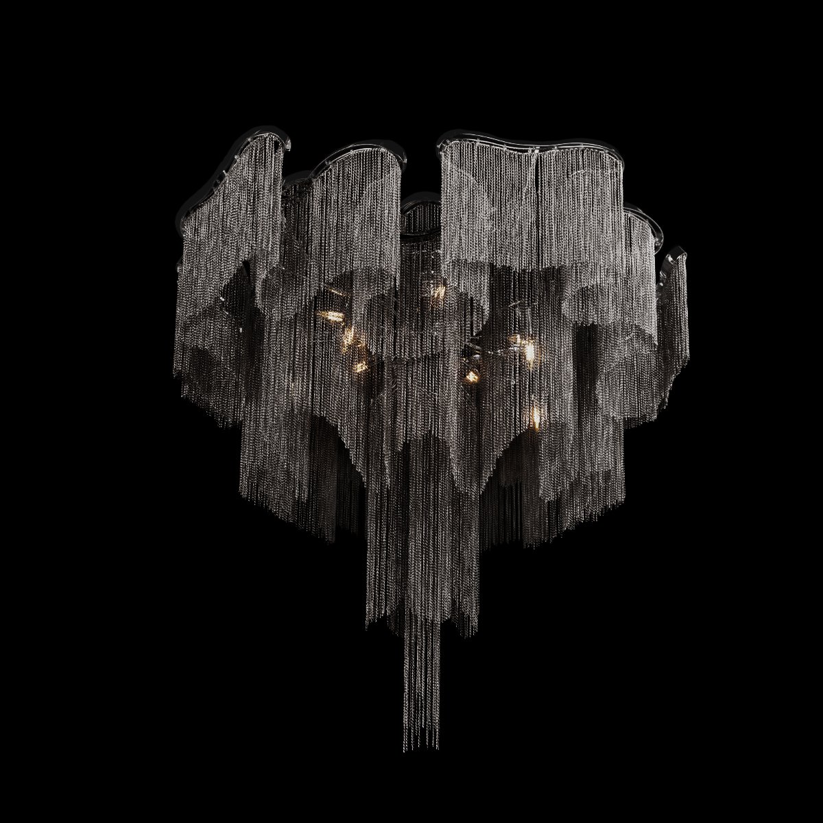 10208/1000C Gunmetal Потолочная люстра Stream Loft It 10208/1000C Gunmetal