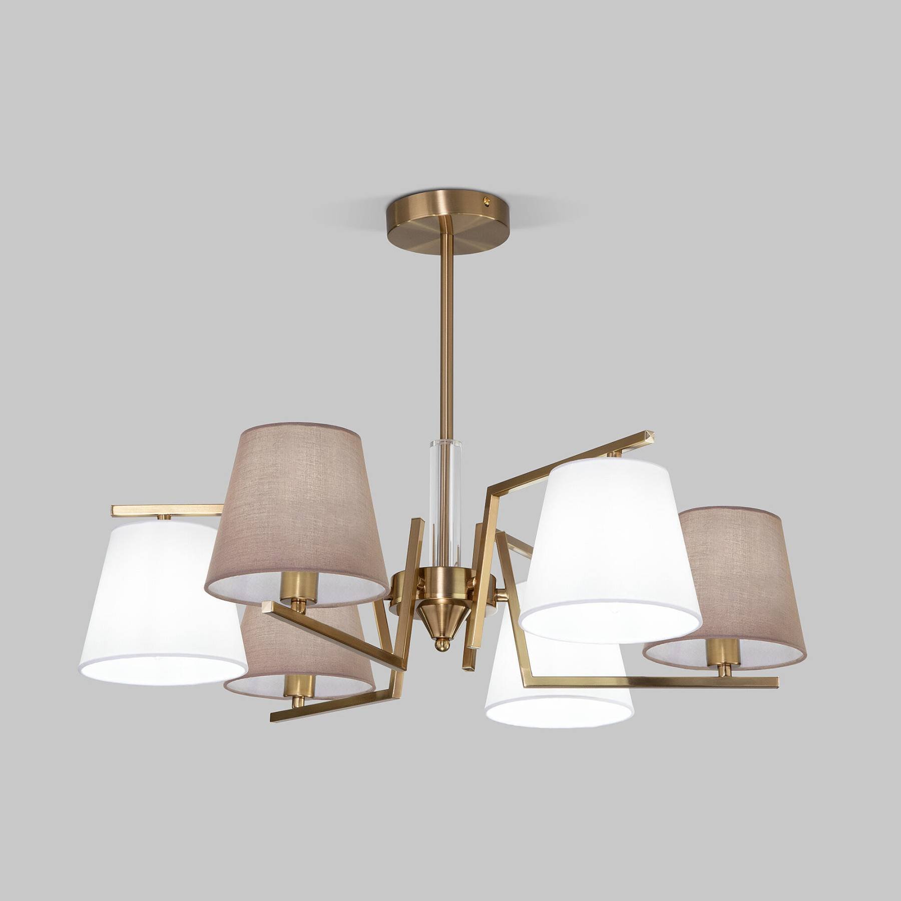 60149/6 латунь Потолочная люстра Eurosvet Ozark 60149/6 латунь