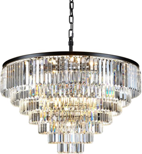 Подвесная хрустальная люстра Nova Divinare 3001/01 LM-25