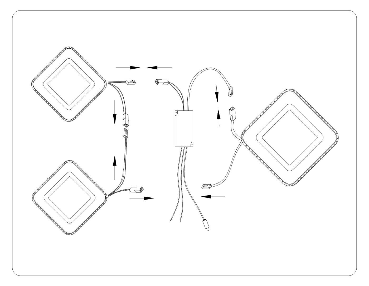 Потолочная люстра Ambrella Original FA8877