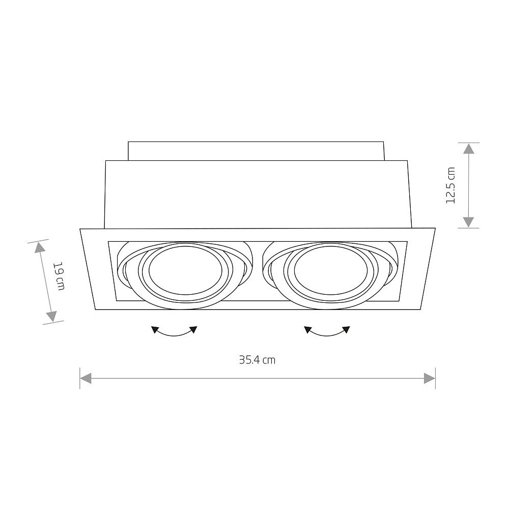 9574 Встраиваемый светильник Nowodvorski Downlight 9574