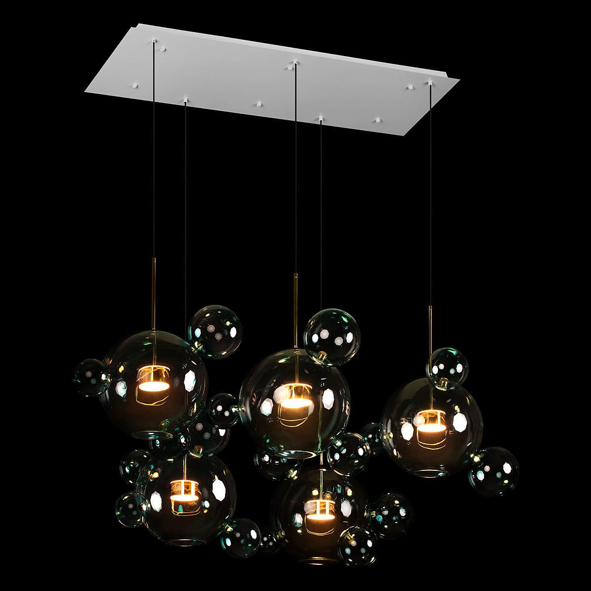 2027-S5 Blue Светильник подвесной Loft It Bolle 2027-S5 Blue