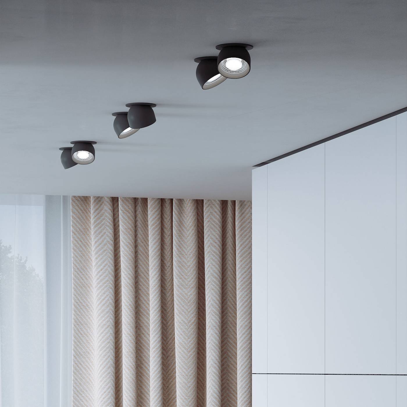 Встраиваемый светильник Elektrostandard Uno 25092/LED 8W 4000K графит