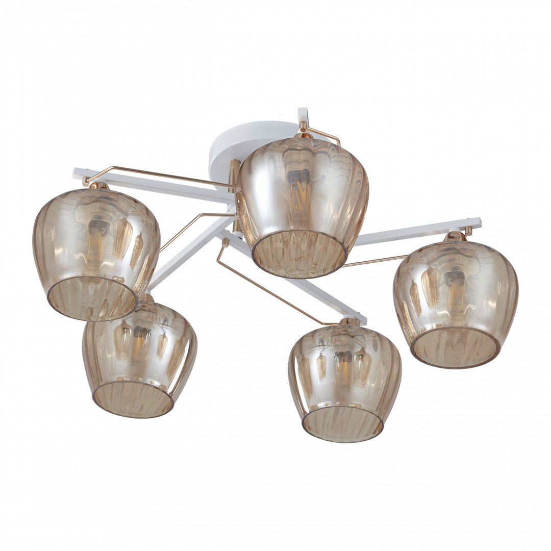 329508/5 WH+FG Потолочная люстра Arte Milano AMALFI 329508/5 WH+FG