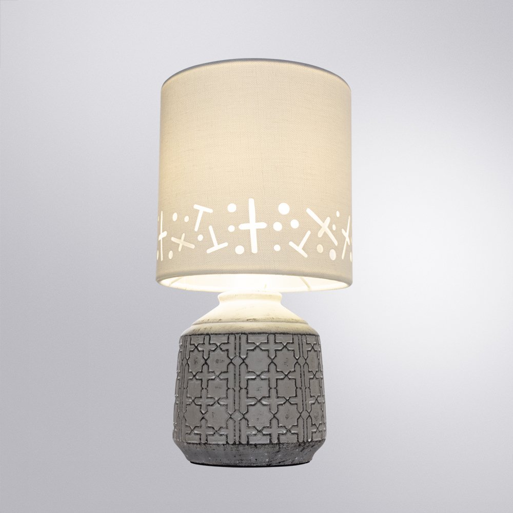 A4007LT-1GY Настольная лампа Arte Lamp Bunda A4007LT-1GY