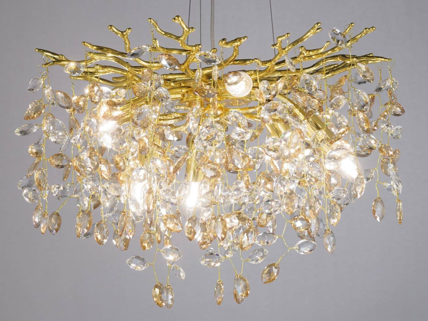 Подвесная люстра Lumina Deco Brevia LDP 8027-600 GD