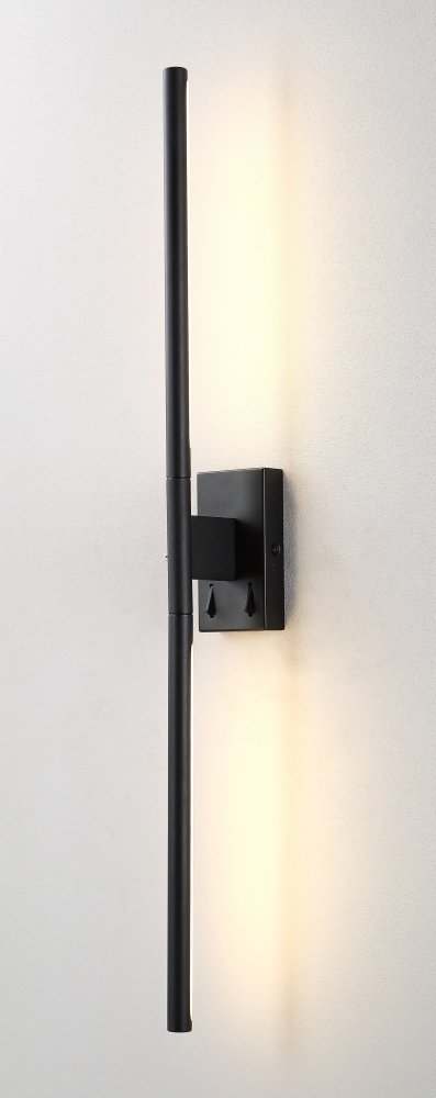 LARGO AP12W BLACK Настенное бра Crystal Lux Largo LARGO AP12W BLACK