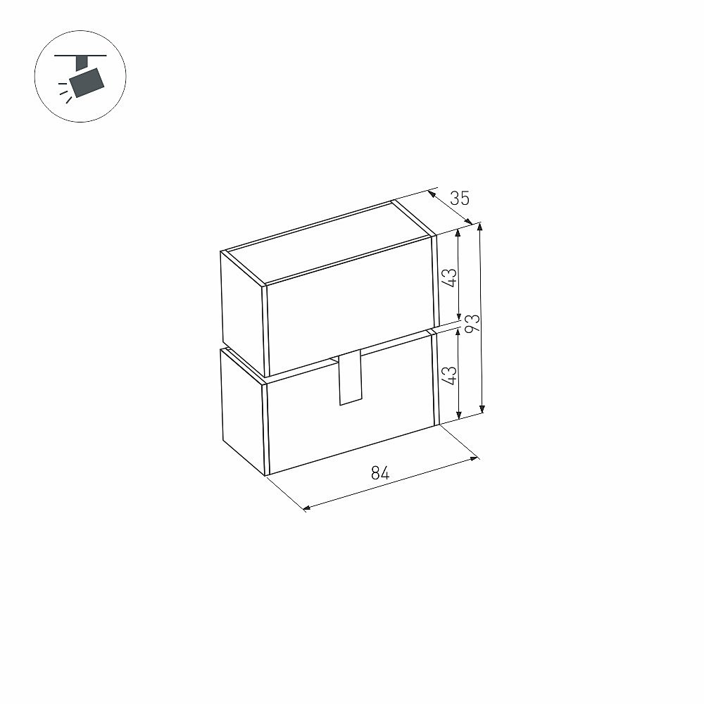 Трековый светильник Arlight 027627