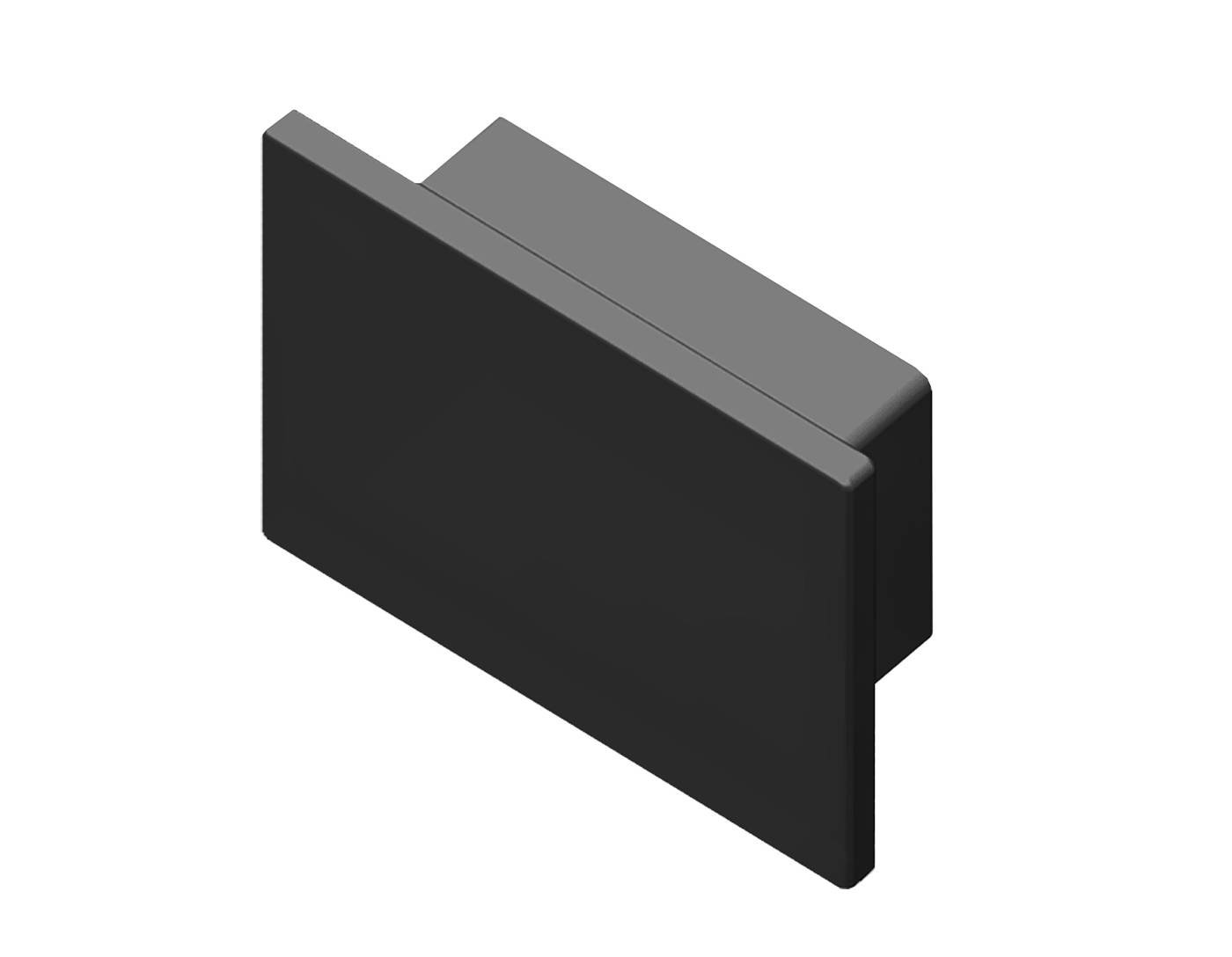 GP8370 Заглушка для накладного алюминиевого профиля GP1750 (комплект 4шт) Ambrella Illumination GP8370