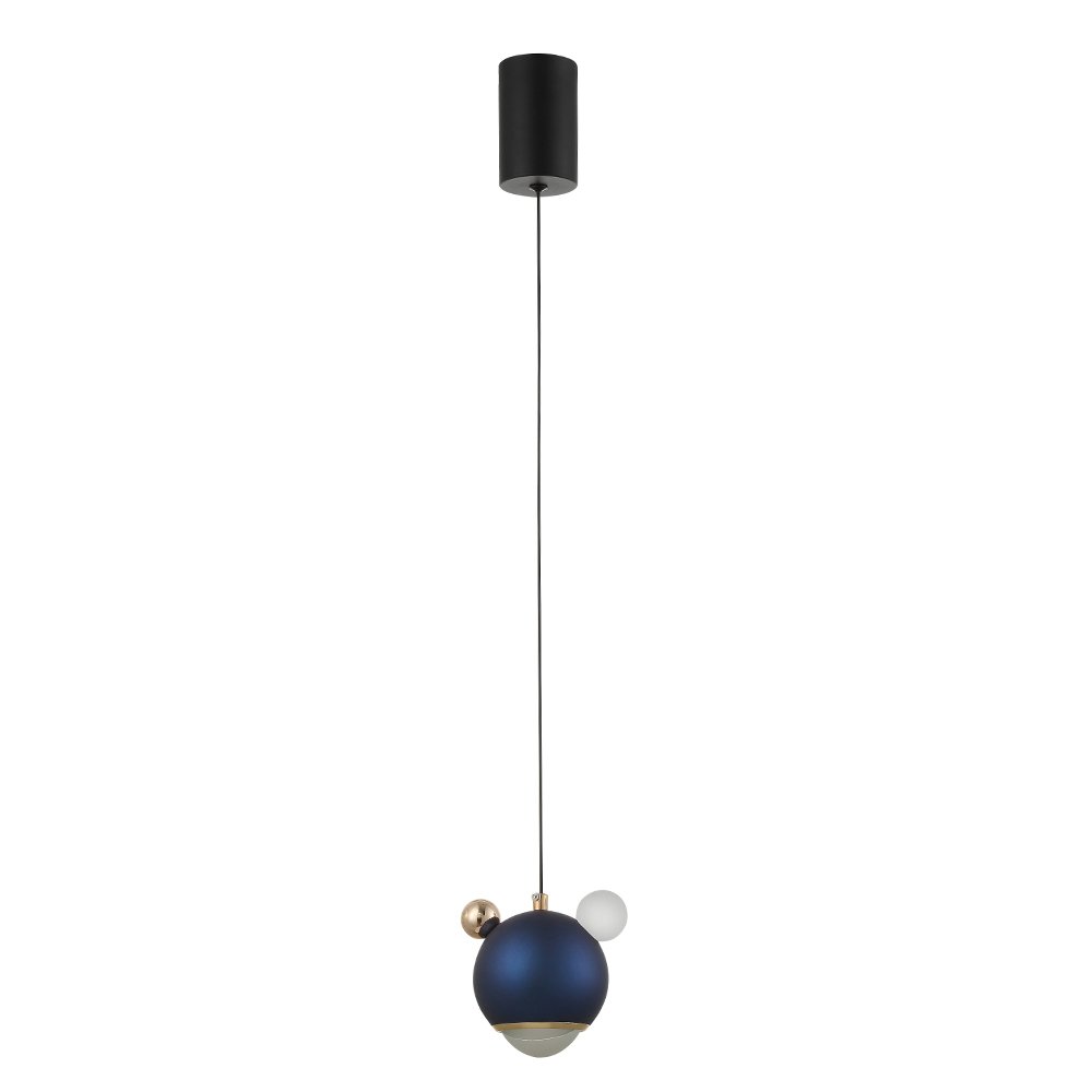 Светильник подвесной Crystal Lux Amigo AMIGO SP LED BLUE