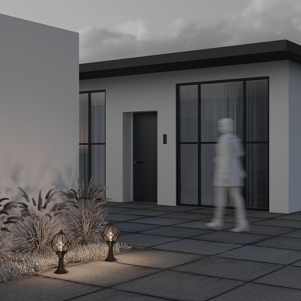 Уличный наземный светильник Maytoni Via O024FL-01G