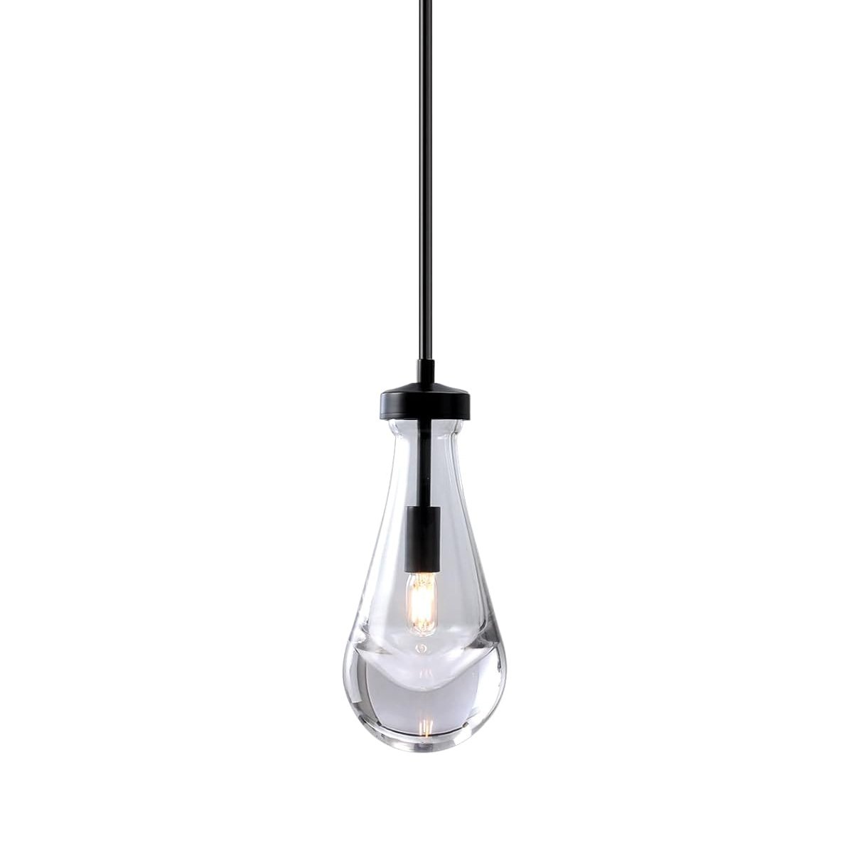 MT9093-1H black brushed gold Светильник подвесной Delight Collection Raindrop MT9093-1H black brushed gold