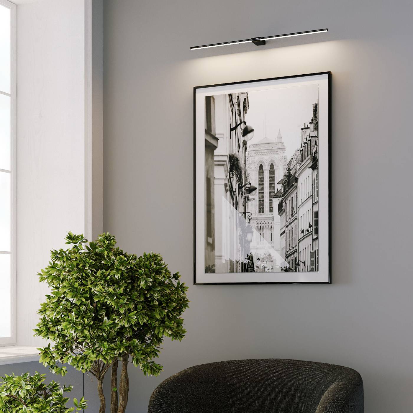 Luar черный жемчуг (40153/LED) 4000K Подсветка зеркал и полок Elektrostandard Luar Luar черный жемчуг (40153/LED) 4000K