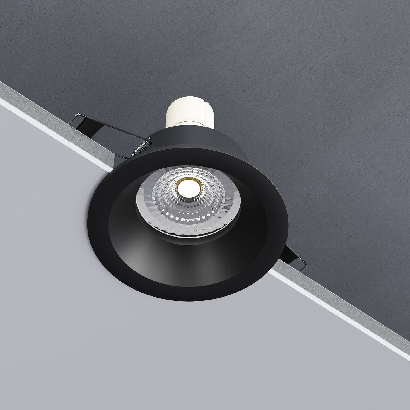 Встраиваемый светильник Elektrostandard Andi 25058/01 GU10 черный