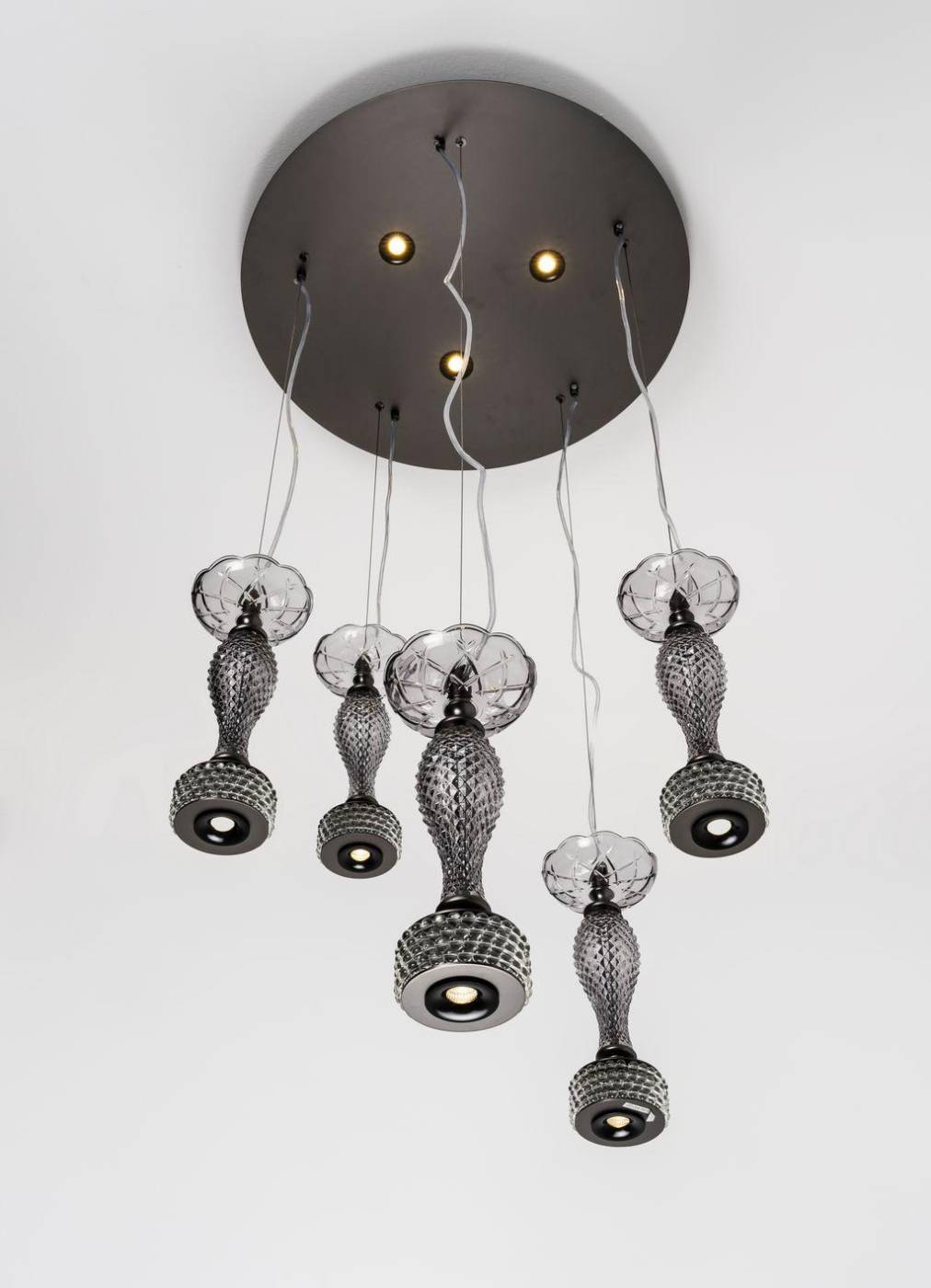 CN819BN/L5+3 R Светильник подвесной Notte Giorno Rondo CN819BN/L5+3 R