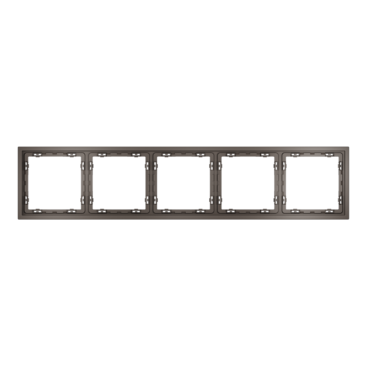 Рамка пластиковая VOLTUM S70 на 5 пост, (капучино)