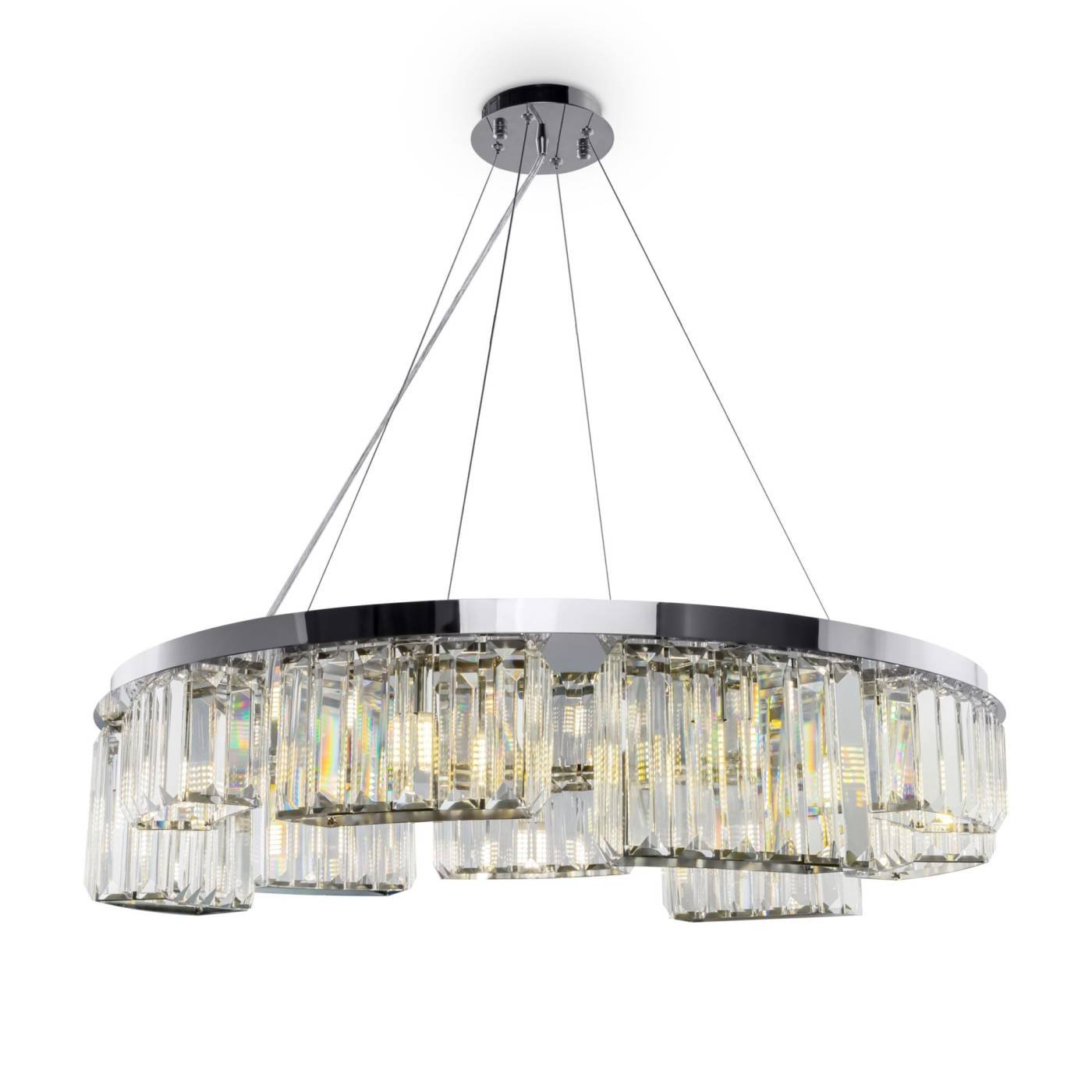 MOD083PL-09CH Подвесная люстра Maytoni Colline MOD083PL-09CH