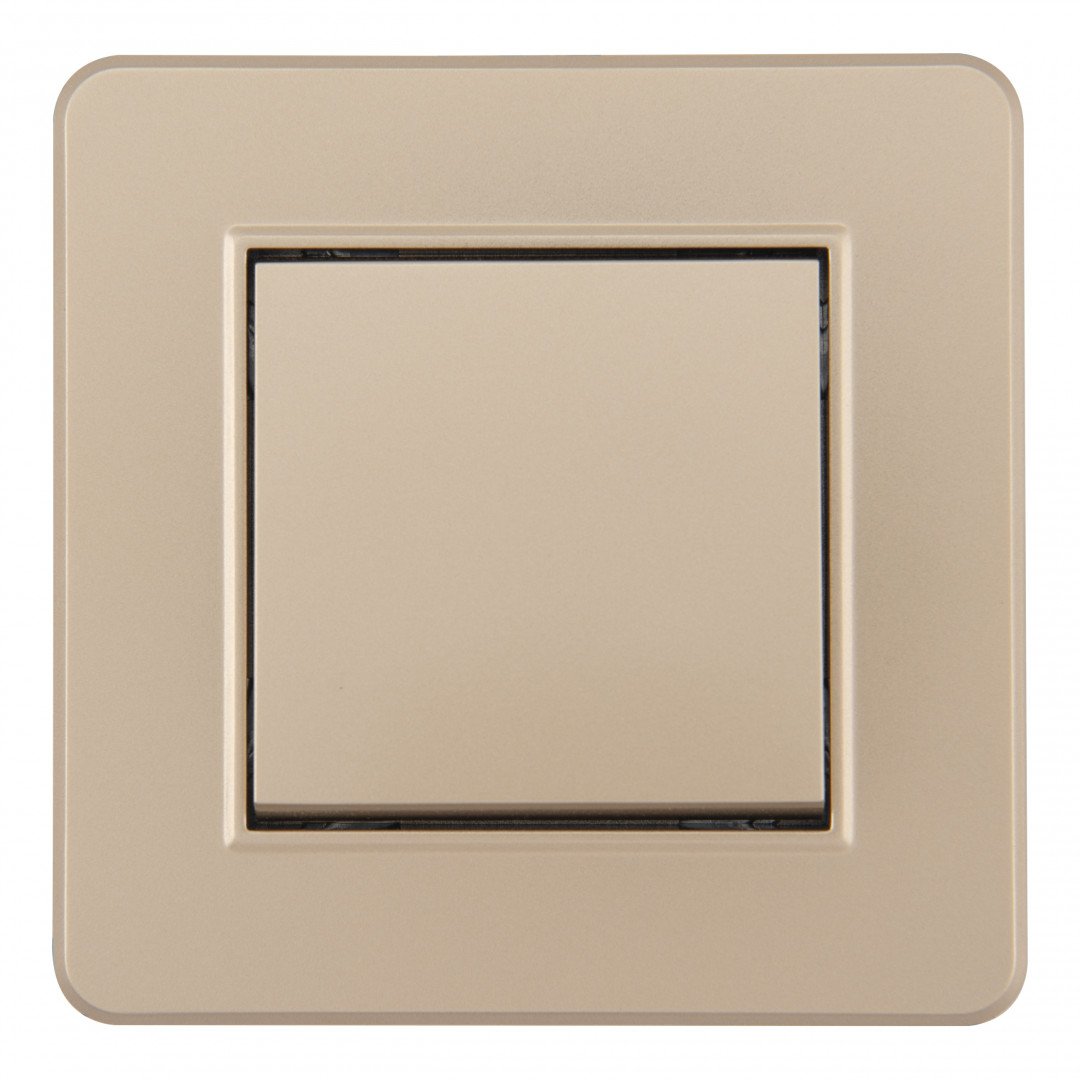 Выключатель Arte Milano Set16-1 SET16-1-30-1 shampan