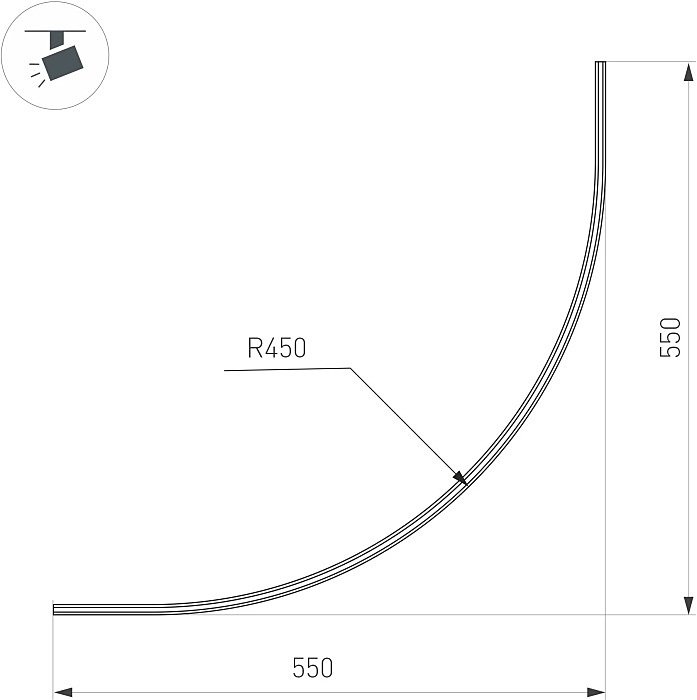 043248 Шинопровод Arlight Mag-Microcosm 043248