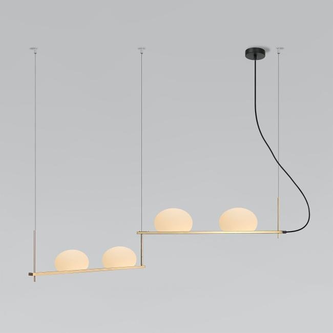 70145/4 латунь Светильник подвесной Eurosvet Stair 70145/4 латунь